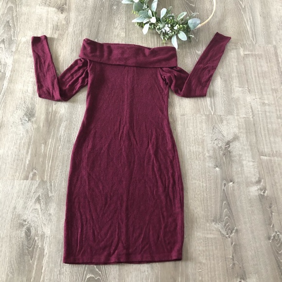 NWOT Express Sweater Dress - Picture 2 of 10